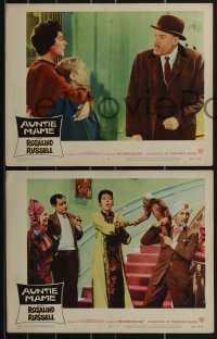 3b0632 AUNTIE MAME 8 LCs 1958 Rosalind Russell, Forrest Tucker, Jan Handzlik, Fred Clark!