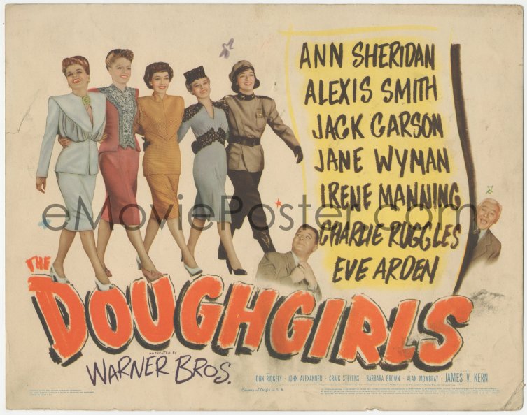 eMoviePoster 3b0399 DOUGHGIRLS TC 1944 sexy Ann Sheridan