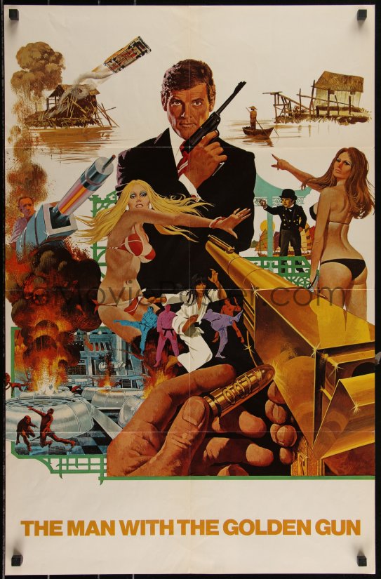 eMoviePoster.com: 3b0213 MAN WITH THE GOLDEN GUN English promo magazine ...