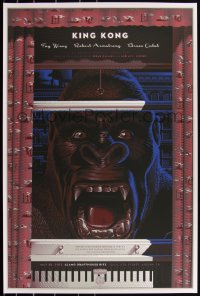 3c0808 KING KONG #9/175 24x36 art print 2012 Mondo, art by Laurent Durieux, Window!