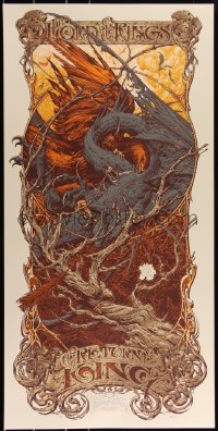 3c1423 LORD OF THE RINGS: THE RETURN OF THE KING signed #18/260 19x39 art print 2012 Horkey, regular!