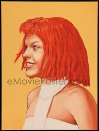 3c2406 MIKE MITCHELL artist signed #2/45 12x16 art print 2013 Mondo, Leeloo!