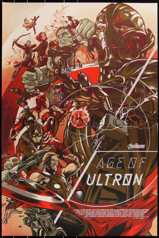 Emovieposter.com: 3c0108 Avengers: Age Of Ultron #6 250 24x36 Art Print 