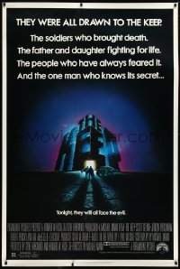 3d0352 KEEP 40x60 1983 Michael Mann, Scott Glenn, Tonight they will all face the evil, ultra rare!