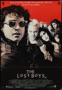 3d0419 LOST BOYS Aust 1sh 1987 teen vampire Kiefer Sutherland, directed by Joel Schumacher!