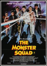 3d0421 MONSTER SQUAD Aust 1sh 1987 art of young heroes and classic villains by Brian Clinton!