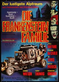 3d0414 MUNSTER GO HOME German R1973 Fred Gwynne, Yvonne De Carlo, Lewis, Patrick, best car image!