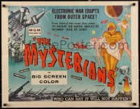 3d1812 MYSTERIANS style A 1/2sh 1959 they're abducting Earth's women & leveling its cities!