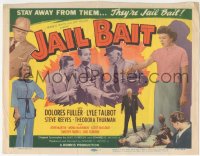 3d0935 JAIL BAIT TC 1954 Ed Wood cult classic, stay away from bad girl Dolores Fuller!