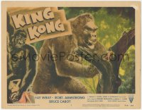 3d0975 KING KONG LC #7 R1956 best special effects image of the giant ape by Fay Wray in tree!