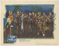 3d0985 MAN FROM PLANET X LC #8 1951 Robert Clarke & men with soldiers ready to attack the alien!