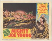 3d0828 MIGHTY JOE YOUNG LC #5 1949 first Ray Harryhausen, great image of 9 strongmen in tug-o-war!