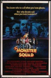 3d0606 MONSTER SQUAD 1sh 1987 art of young heroes and classic villains by Craig!