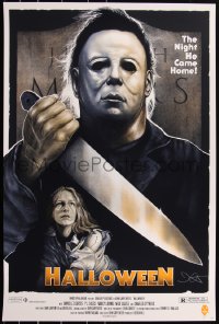 3d1551 HALLOWEEN signed artist's proof 24x36 art print 2017 by director John Carpenter!