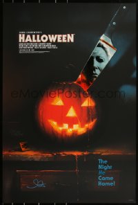 3d1533 HALLOWEEN signed #34/125 24x36 art print 2017 by director John Carpenter, variant ed.!