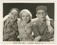 3f1605 HOLD 'EM JAIL 8x10 still 1932 Betty Grable between Bert Wheeler & Robert Woolsey!