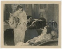 3f1616 LADIES OF LEISURE 8x10 still 1930 Marie Prevost looking down at seated Barbara Stanwyck!