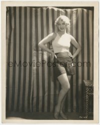 3f1618 LEILA HYAMS deluxe 8x10 still 1930 in sexy bathing suit making The Bishop Murder Case!