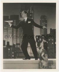 3f1621 LOVE CRAZY deluxe 8x10 still 1941 Myrna Loy by William Powell throwing paper airplane by Bull!