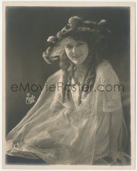 3f1630 MARY PICKFORD deluxe 8x10 still 1910s smiling portrait of the star by Moody of New York!