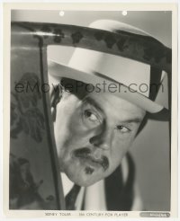 3f1653 SIDNEY TOLER 8x10 still 1938 incredible close portrait as Charlie Chan by Gene Kornman!