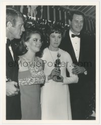 3f1657 STEVE MCQUEEN/NATALIE WOOD/ROCK HUDSON/JULIE ANDREWS 8x10 still 1967 by Robert Harland Perkins!