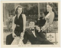 3f1658 SUSAN & GOD 8x10 still 1940 Bruce Cabot between sexy young Rita Hayworth & Rose Hobart!