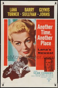 3f0890 ANOTHER TIME ANOTHER PLACE 1sh 1958 sexy Lana Turner has an affair with young Sean Connery!