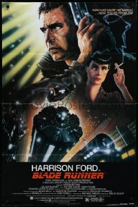 3f0910 BLADE RUNNER NSS style 1sh 1982 Ridley Scott sci-fi classic, art of Harrison Ford by Alvin!