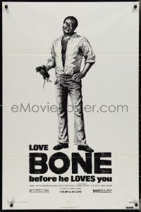 3f0916 BONE 1sh 1972 love Yaphet Kotto before he loves you, ultra rare!