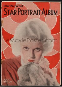 3f1201 FILM PICTORIAL English softcover book 1931 Star Portrait Album with Jean Harlow on the cover!