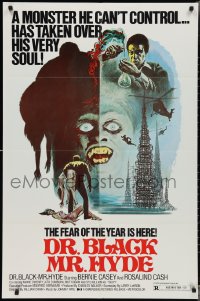 3f0953 DR BLACK MR HYDE 1sh 1976 Bernie Casey, black sci-fi horror, fear of the year is here!