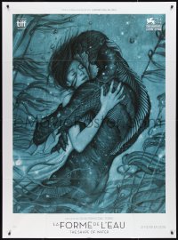 3f0394 SHAPE OF WATER teaser French 1p 2018 Guillermo del Toro, Best Picture winner, James Jean art!