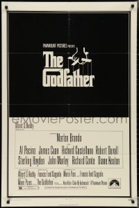 3f0989 GODFATHER 1sh 1972 Francis Ford Coppola crime classic, great art by S. Neil Fujita!