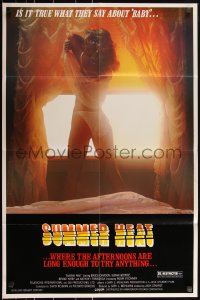 3f1028 KISS MY GRITS 25x38 1sh 1982 Summer Heat, Bruce Davison, Susan George, sexy image!