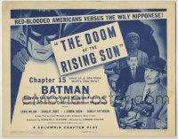 3f0641 BATMAN chapter 15 TC 1943 red-blooded Americans versus the wily Nipponese, great cartoon art!