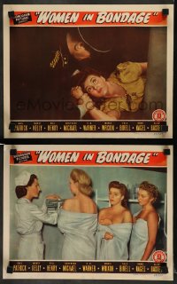 3f0880 WOMEN IN BONDAGE 2 LCs 1943 Nancy Kelly is disgusted by Nazi treatment of women!