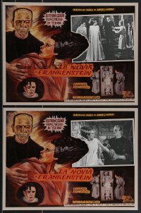 3f0433 BRIDE OF FRANKENSTEIN 5 Mexican LCs R1990s Boris Karloff as the monster & Elsa Lanchester!