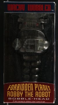 3f0134 FORBIDDEN PLANET Robby the Robot bobble head figure 1985 Funko, makes a cool display!