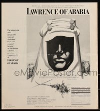 3f0312 LAWRENCE OF ARABIA pre-Awards pressbook 1963 ultra rare special version only for the premiere!