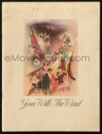 3f0463 GONE WITH THE WIND souvenir program book 1939 Margaret Mitchell's story of the Old South!