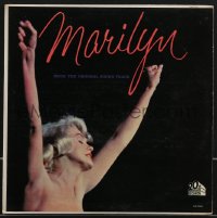 3f0427 MARILYN soundtrack record jacket 1963 from the original motion picture, ONLY THE SLEEVE!