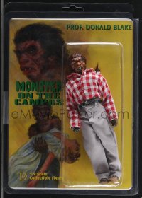 3f0149 MONSTER ON THE CAMPUS #26/60 action figure 2016 The Beast Eddie Parker + cool art by Gearing!