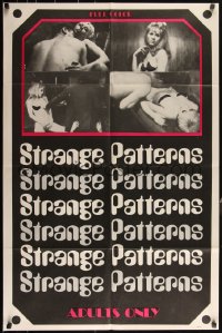 3f1134 STRANGE PATTERNS 1sh 1969 Sheila Britt and Kim Lewid, sexy naked images!