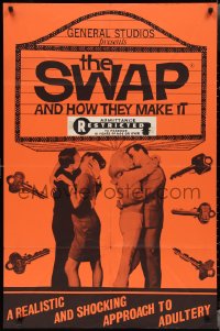 3f1152 SWAP & HOW THEY MAKE IT 1sh 1966 Joe Sarno directed, a shocking approach to adultery!