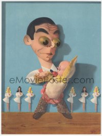 3f0468 FORTY LITTLE MOTHERS trade ad 1940 wacky art of Eddie Cantor by Kapralik, Busby Berkeley!