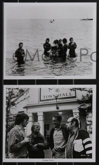 3f1410 JAWS 12 8x10 stills 1975 Spielberg's shark classic, cool candids and great shark scenes!