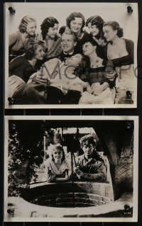 3f1378 NAUGHTY MARIETTA 21 from 7.25x9.25 to 8x10 stills 1935 Jeanette MacDonald & Nelson Eddy!