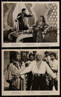 3f1479 SINBAD THE SAILOR 6 from 7.75x9.75 to 8x10 stills 1946 Douglas Fairbanks Jr & Maureen O'Hara!