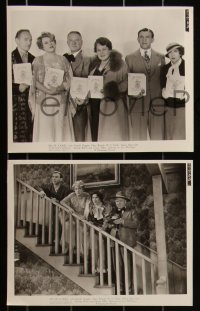 3f1404 SIX OF A KIND 13 8x10 stills 1934 W.C. Fields. Charlie Ruggles, Burns & Allen!